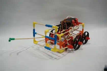 A long chassis and its shadow