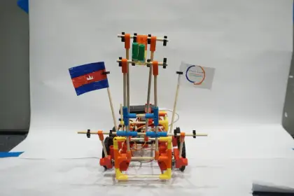 A Cambodian team's build