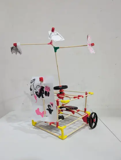 The crane cart from a different angle